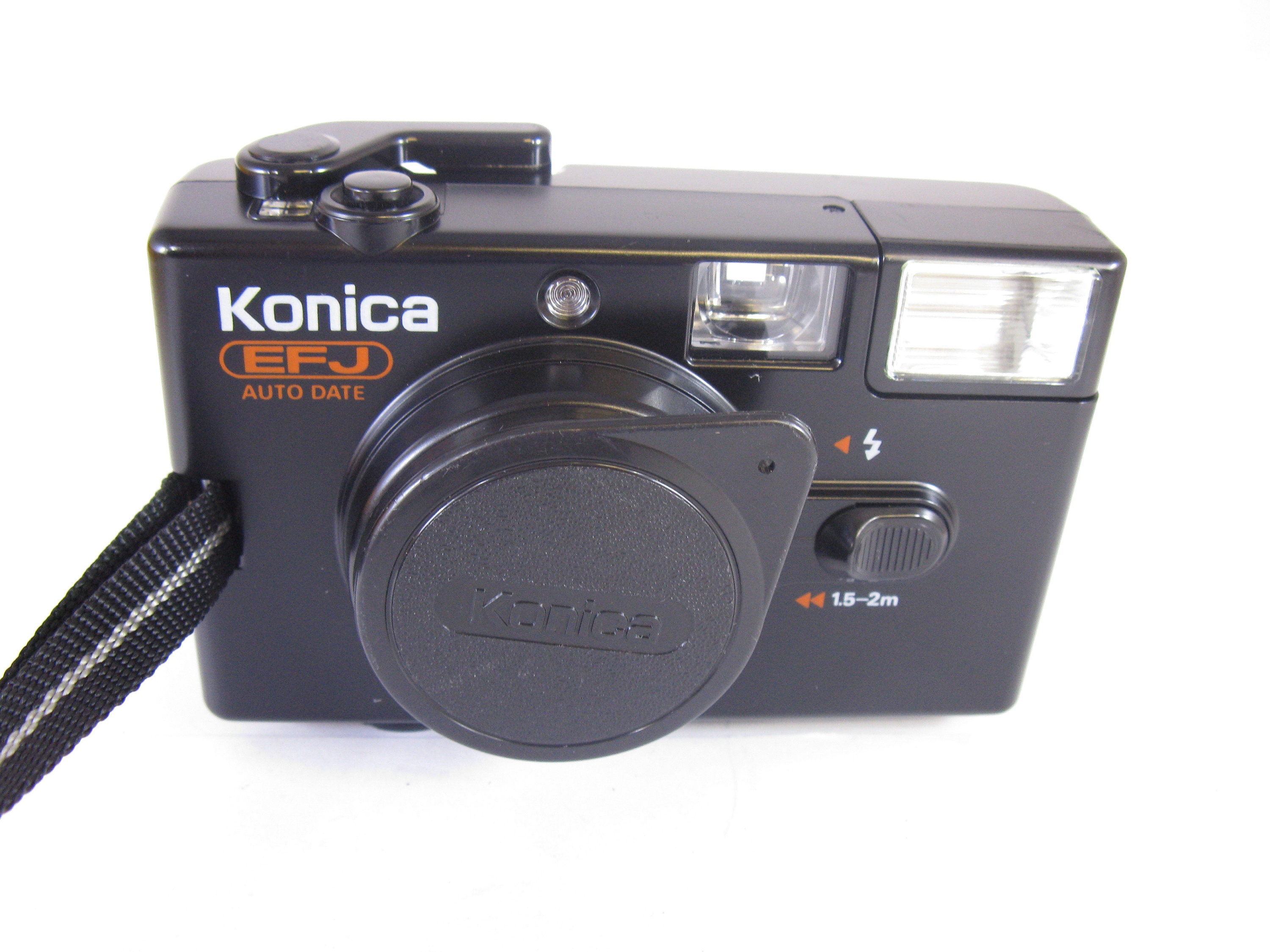 KONICA　EFJ AUTO DATE　コンパクト フィルムカメラ Konica EFJ auto dateの使い方。何度も使える『写ルンです