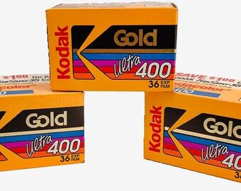 Kodak Super Gold Kodak Gold 400 35mm Film Kodak 400 35mm Film, 36