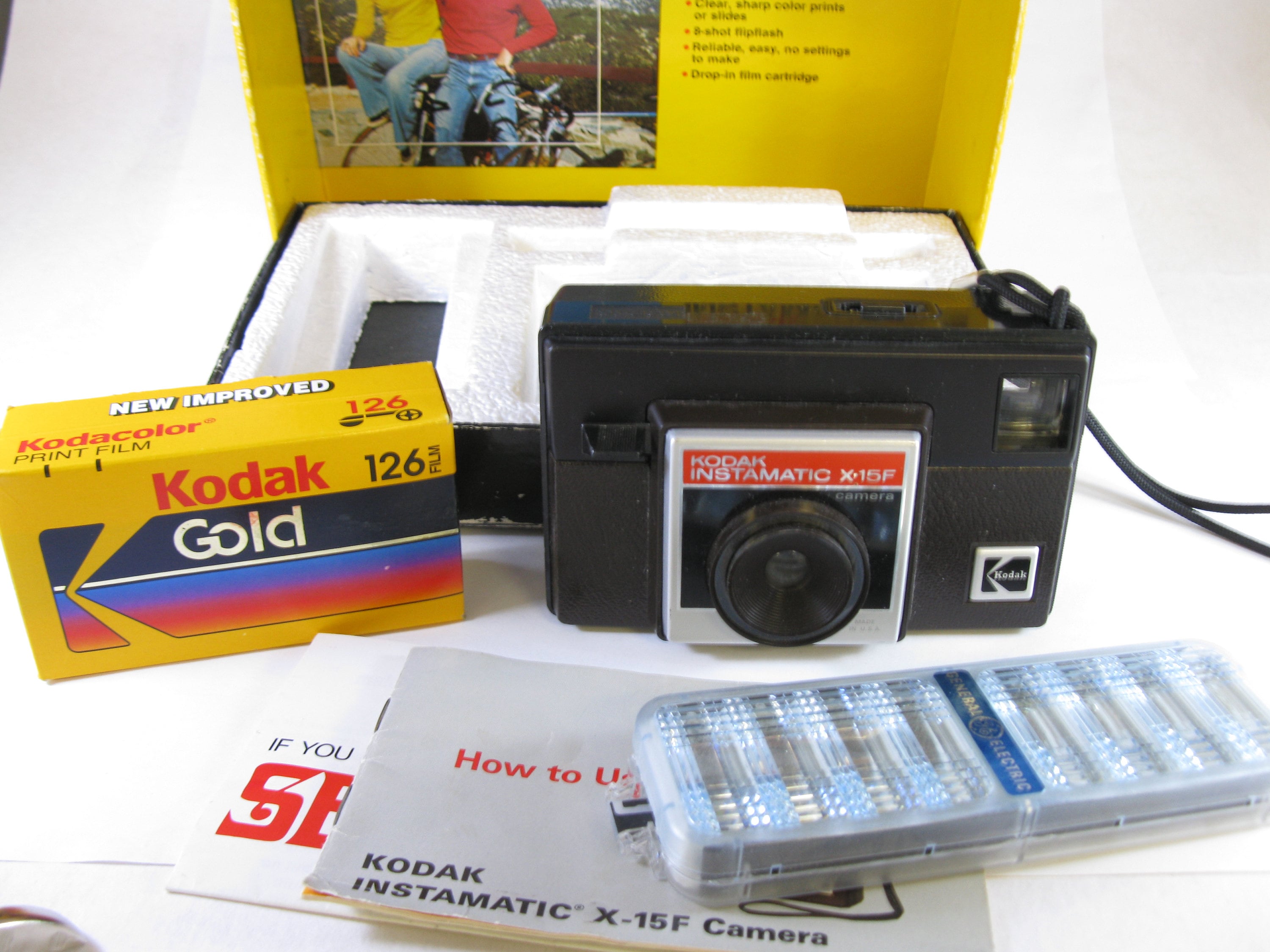 Vintage Kodak Instamatic X-15F Camera Outfit Box With Kodak - Etsy