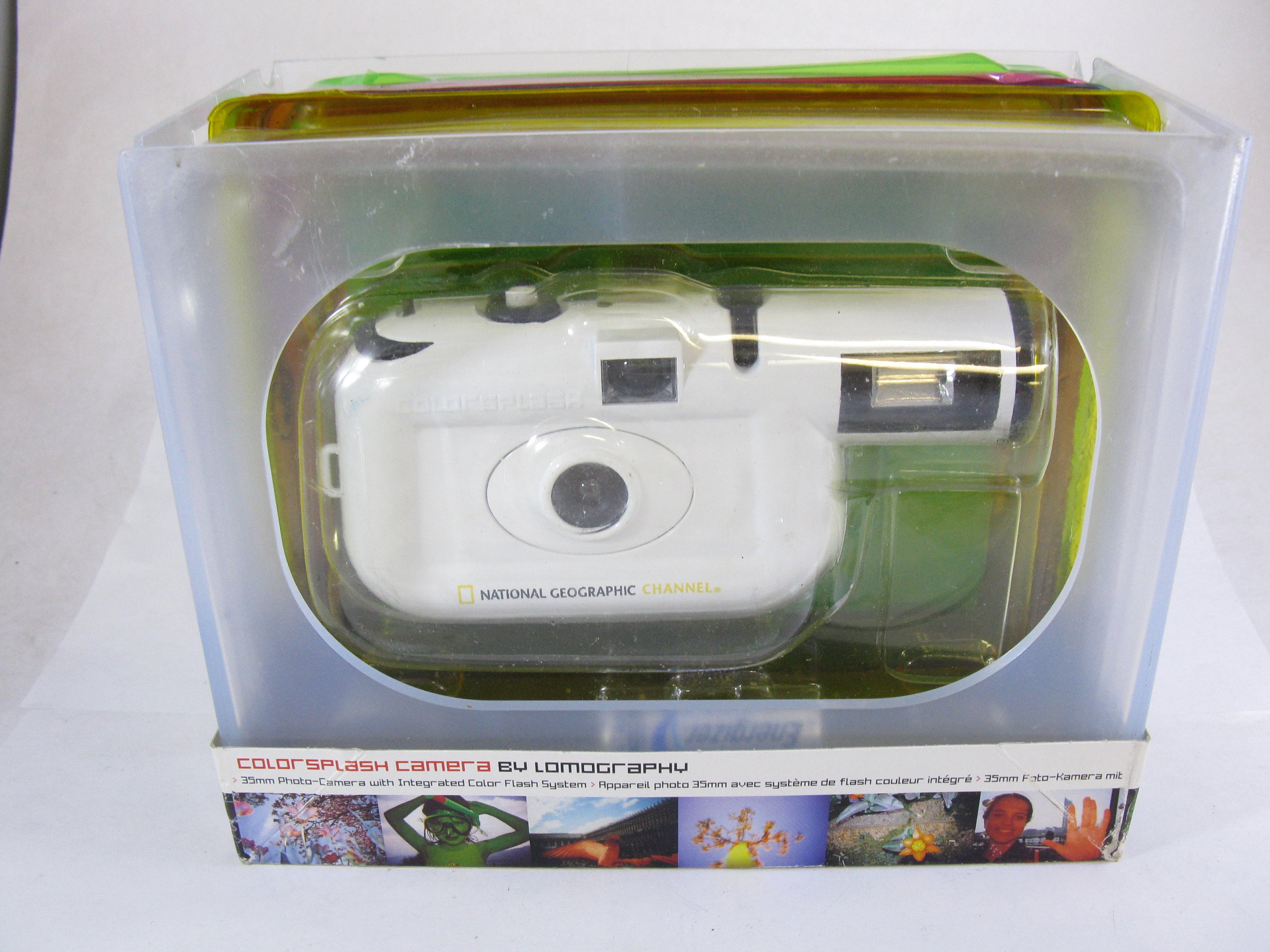 Lomography H401 Colorsplash Camera National Geographic Edition - Tested - Poster, Manual, Guide Book, Lomo