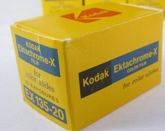 ヴィンテージ コダック エクタクローム X EX 135-20 スライドフィルム