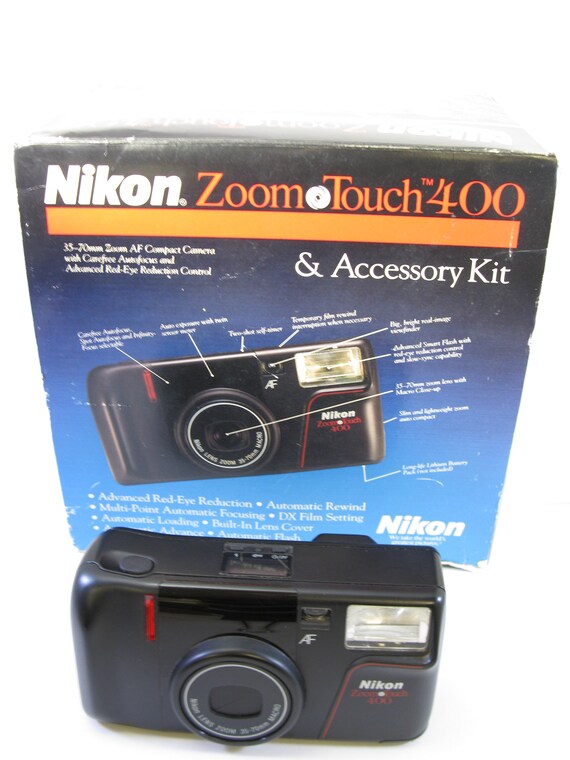 Nikon Zoom Touch 400 35mm Film Camera Cameras & photography