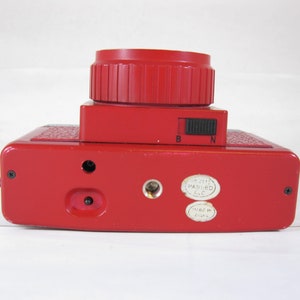 Vintage Holga Red Color Camera 35mm Film Holga 135 image 6