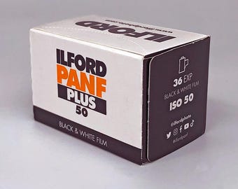 Ilford PAN F 50 Plus 35mm Black and White Film - Expired 2007, Cold Stored