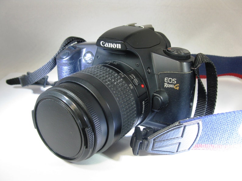 Vintage SLR Canon EOS Rebel G Film Camera With 3580mm Lens | Etsy