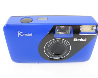 Konica K-mini フィルムカメラ, コンパクトカメラ Konica K-mini の使い方 | Totte Me Camera