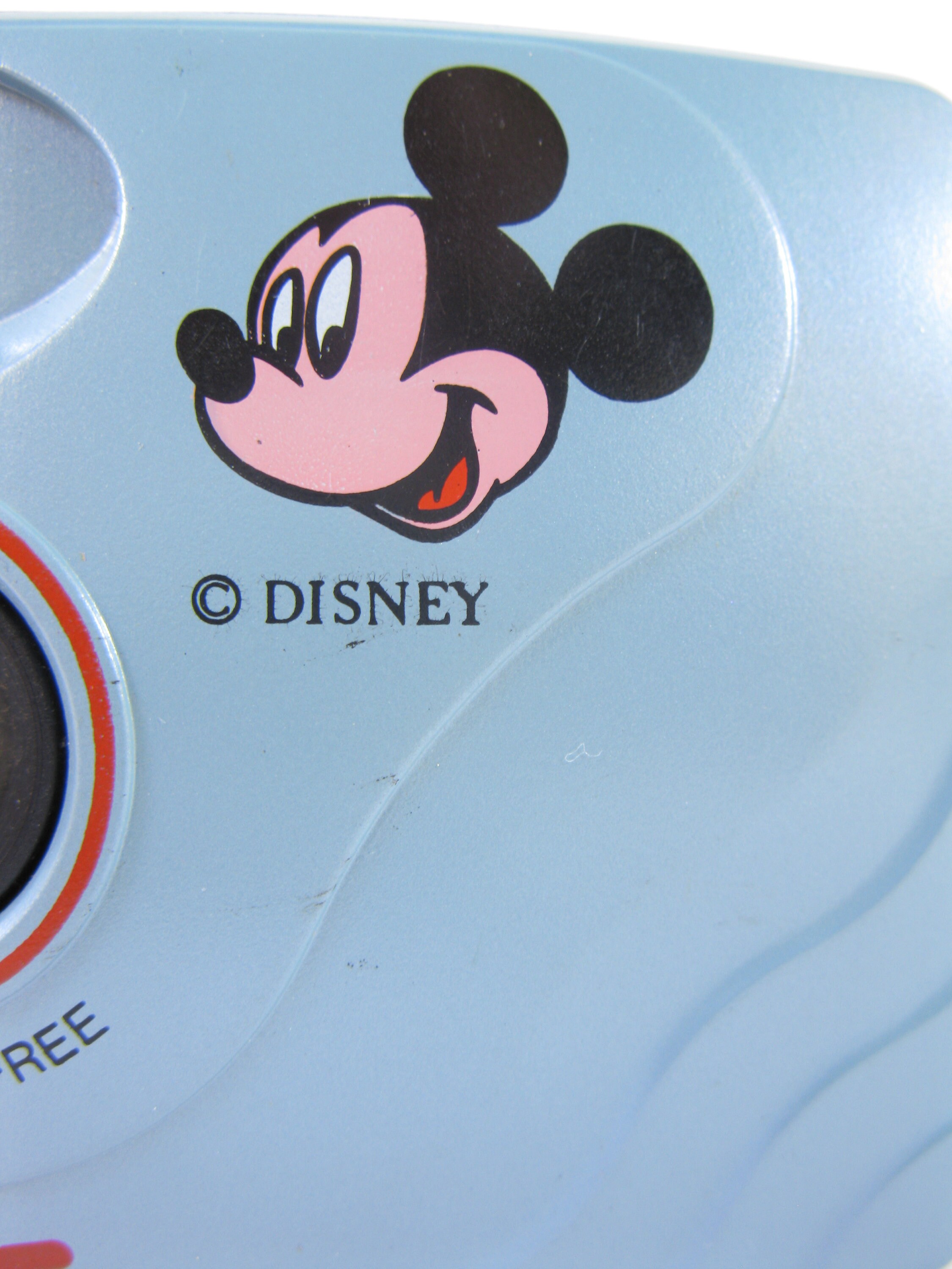 Rare Vintage Mickey Mouse 35 Mm Film Camera Disney Japan