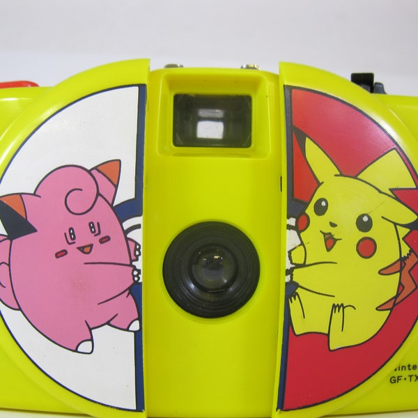 Pokemon Pokémon Print Film Camera Pikachu Clefairy Shogakukan Japan Model