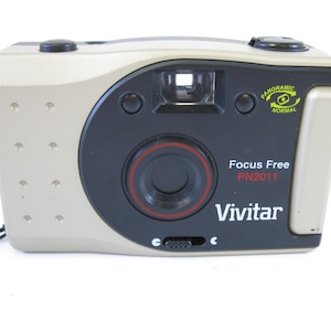 Vintage Vivitar PN2011 35mm Film Camera 35mm Point and Shoot Film Camera Panarama Lens