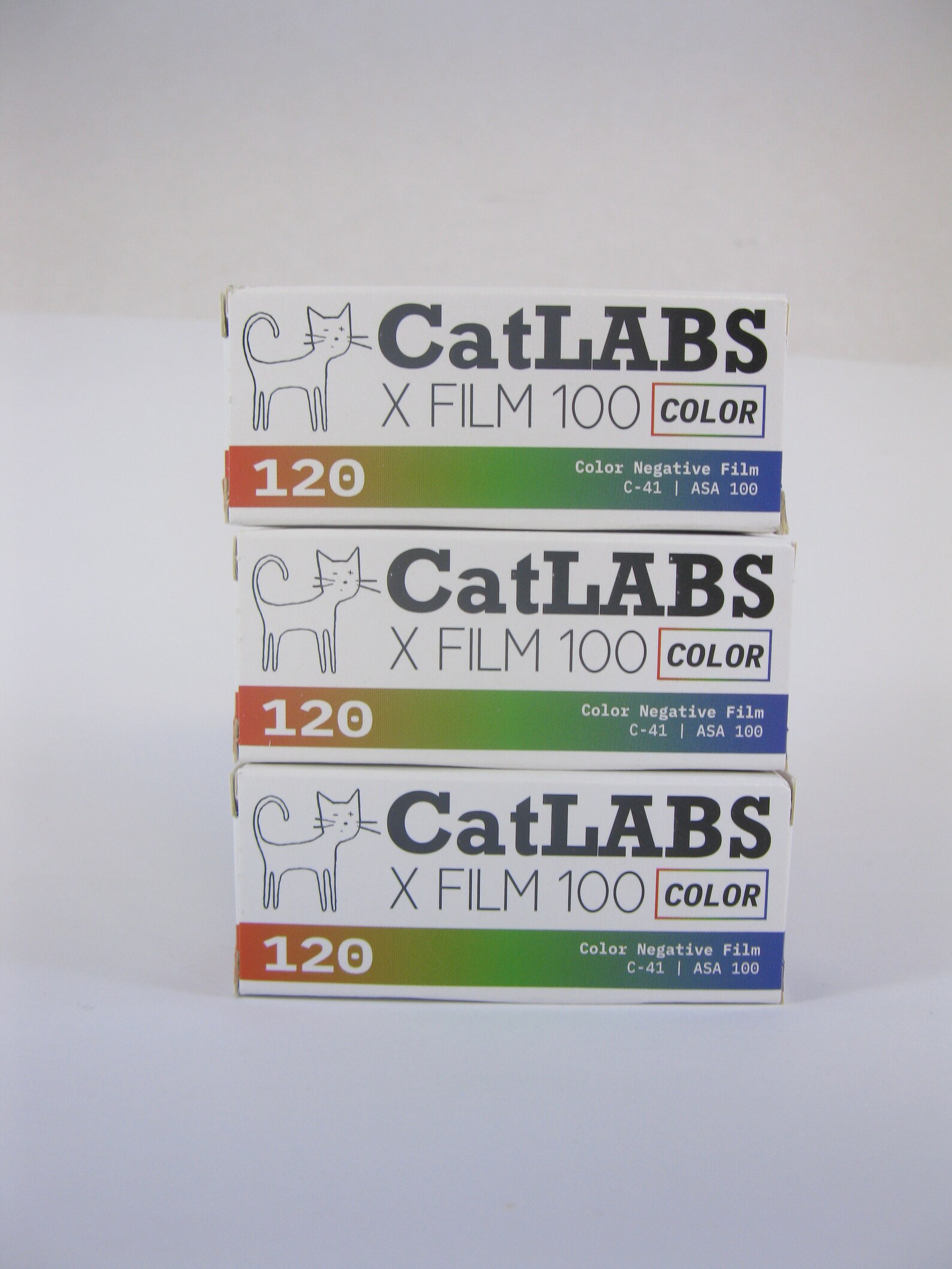 Three Rolls New Catlabs X Film 100 COLOR 120 Format - Etsy