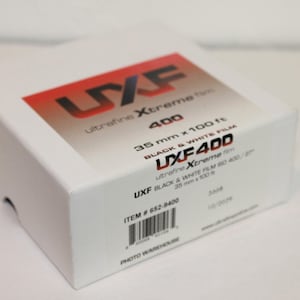 Ultrafine Xtreme Film UXF Black & White ISO 400 35mm x 100&#39;