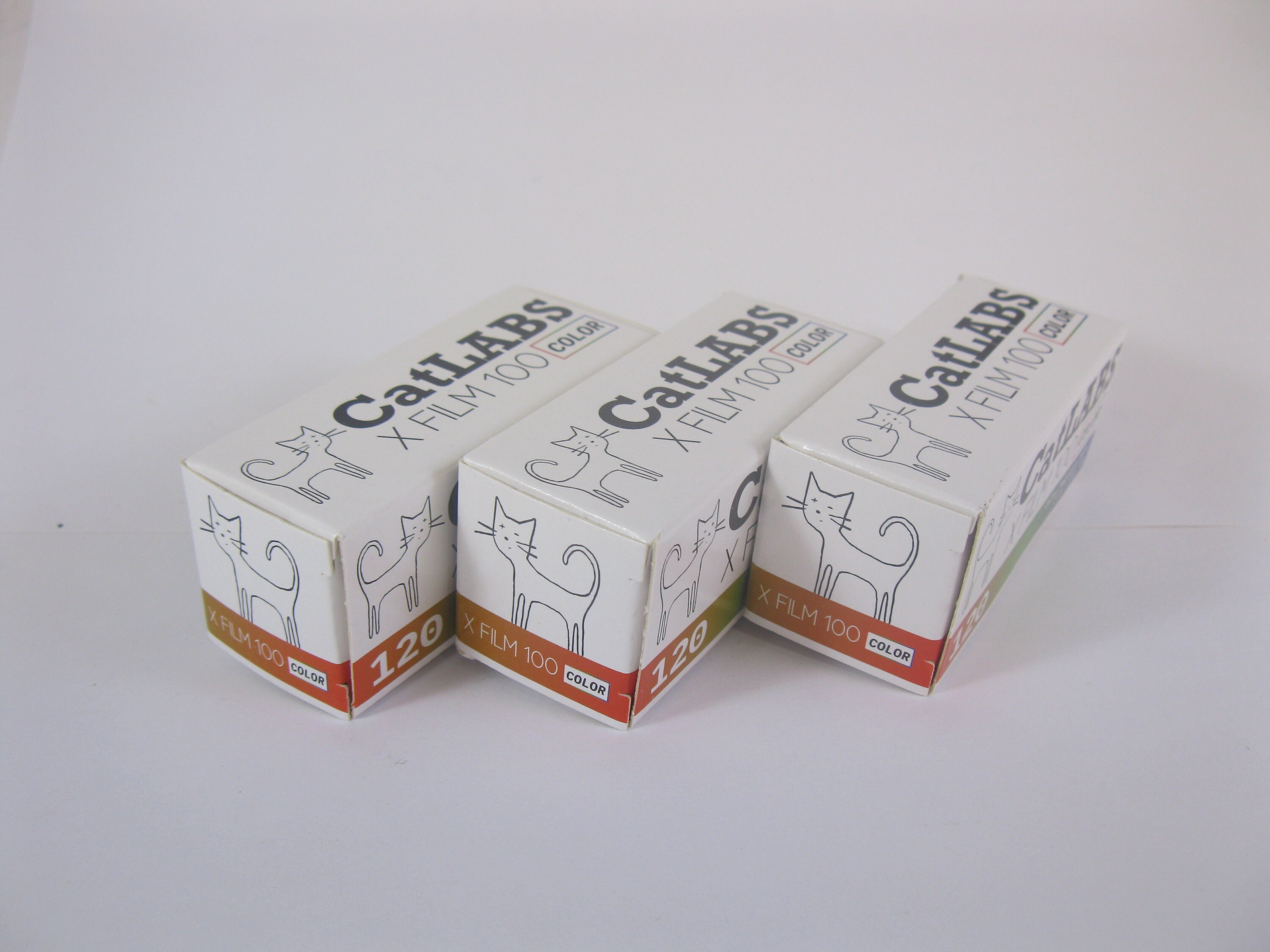 Three Rolls New Catlabs X Film 100 COLOR 120 Format - Etsy