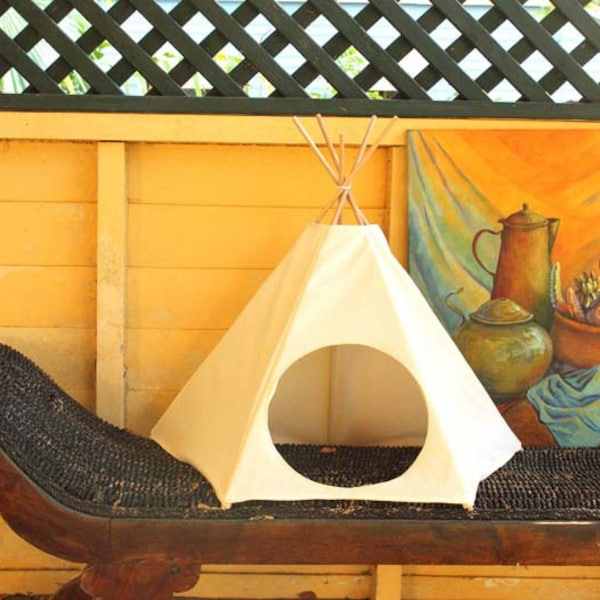 Cat Bed, Cat House, Cat Tent, Eco-friendly Kiteepee