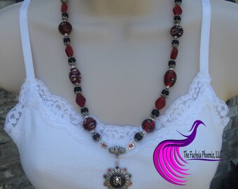 Tibetan OM Amulet Necklace
