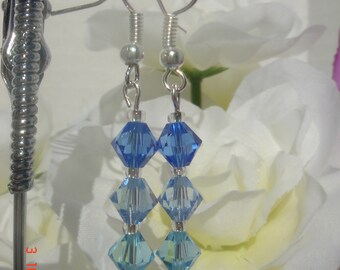 Sapphire, Light Sapphire and Aquamarine Swarovski Crystals will add just the right amount of shimmer to your wardrobe.