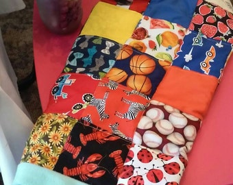 I Spy weighted quilt