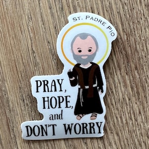 Padre Pio Sticker