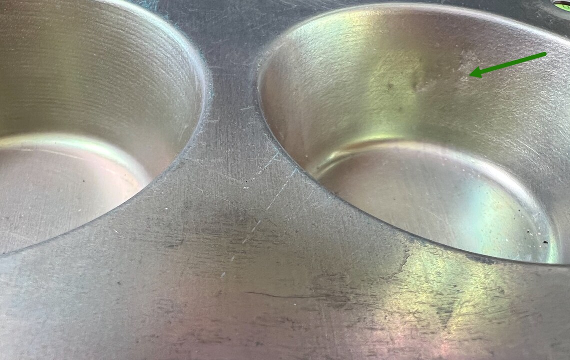 Comet Aluminum Baking 6muffin Cupcake Pans Tins Made in USA Etsy