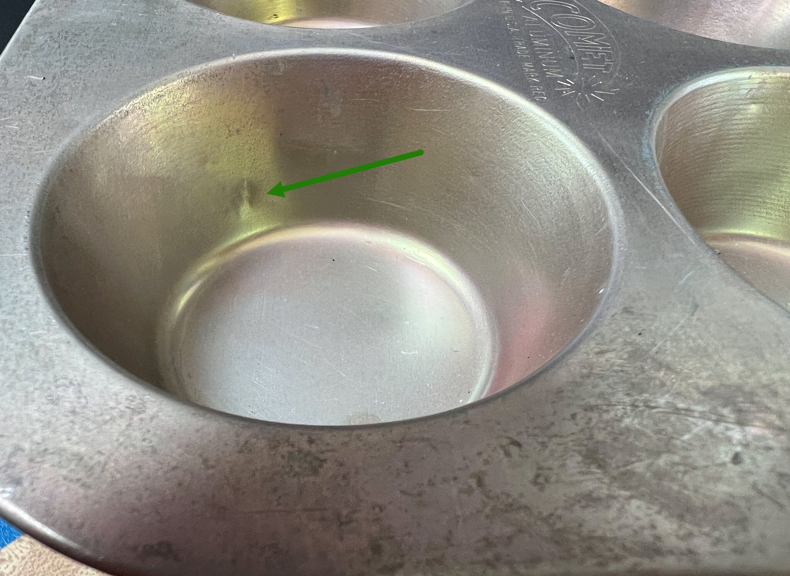 Comet Aluminum Baking 6muffin Cupcake Pans Tins Made in USA Etsy