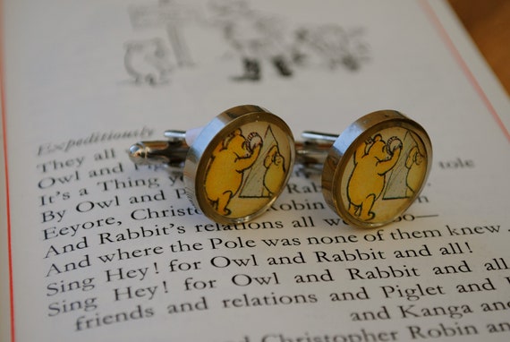 Winnie the pooh cufflinks deals