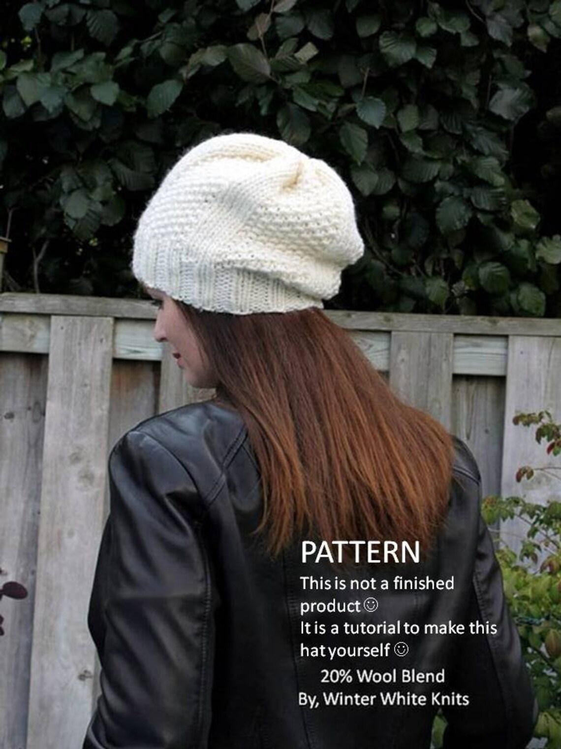 Knit Hat Pattern PDF Instant Download Knitting Pattern Knit Etsy