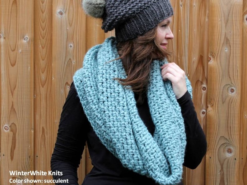 Shops Extra large cowl scarf, Oversized cowl to wear as a capelet or cowl or scarf or hood, hand-knit cowl, Knit infinity scarf, chunky knit scarf