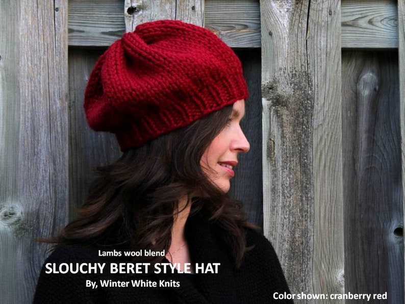slouchy beret hats