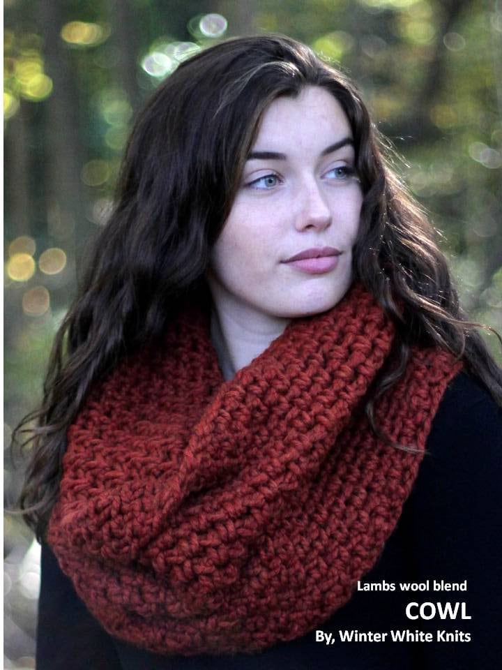 Over-sized Knit Cowl, Winter Scarf, Infinity Scarf Cowl, Cowl Hood ...