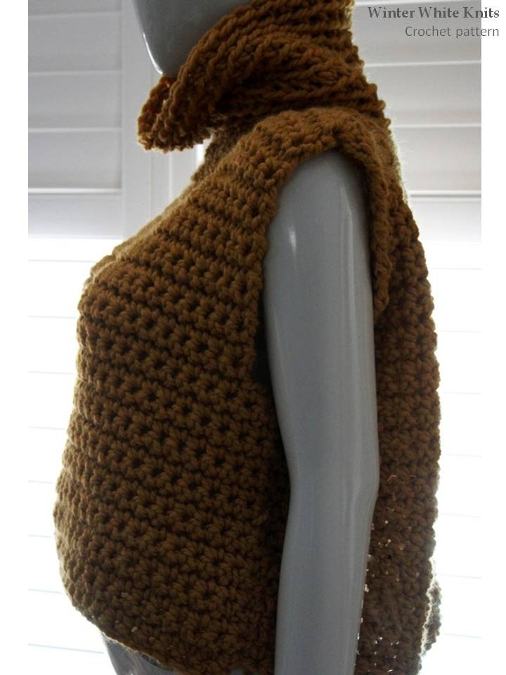 39 Crochet Women’s Tops: Tanks, Vests, Tees, and Blouses 2 Crochet vest sweater