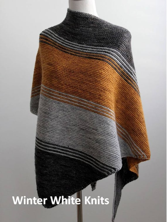 Knitting Pattern Knit Shawl Pattern Triangle Scarf Pattern Instant Download Not Finished Product Easy Knitting Pattern Shawl Patern
