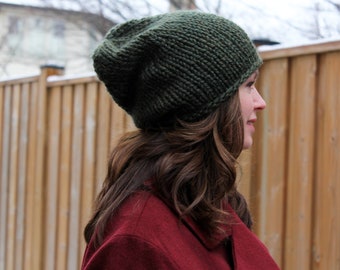 Hand Knit Hat - Etsy