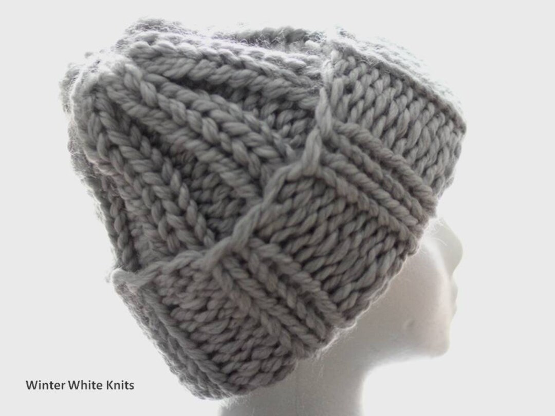 帽子 BBC DOUBLE TIME KNIT HAT-GREY The Wharfside Knit Beanie Hat in Gray – Salem Style