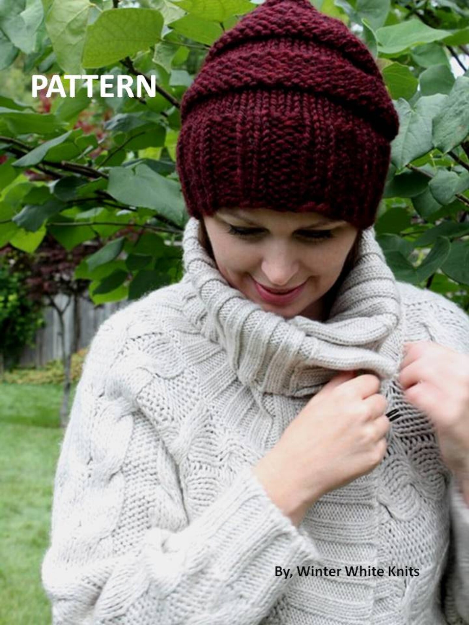 Knit Hat Pattern Knitting Pattern PDF Instant Download | Etsy