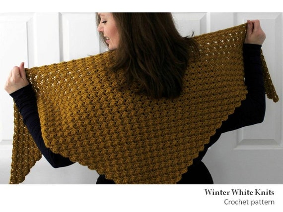 MELLIEX Sciarpa Triangolare Donna Invernale - Scialle Morbidissimo A Maglia Con Nappe, 240x150 Cm, Unisex