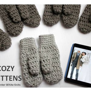 COZY MITTENS, winter wedding mittens, bridal mitten, bridesmaid mittens, handmade mittens, winter mittens, cozy soft knit mitts, many colors