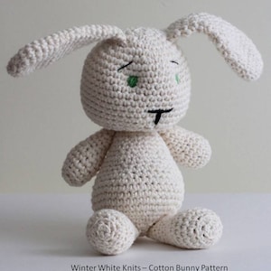 Crochet bunny Pattern, Bunny crochet, Crochet amigurumi, Crocheted stuffed bunny pattern, Amigurumi bunny pattern, Crochet animal, ENGLISH