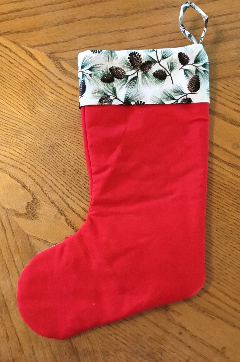 Horse themed Christmas stocking