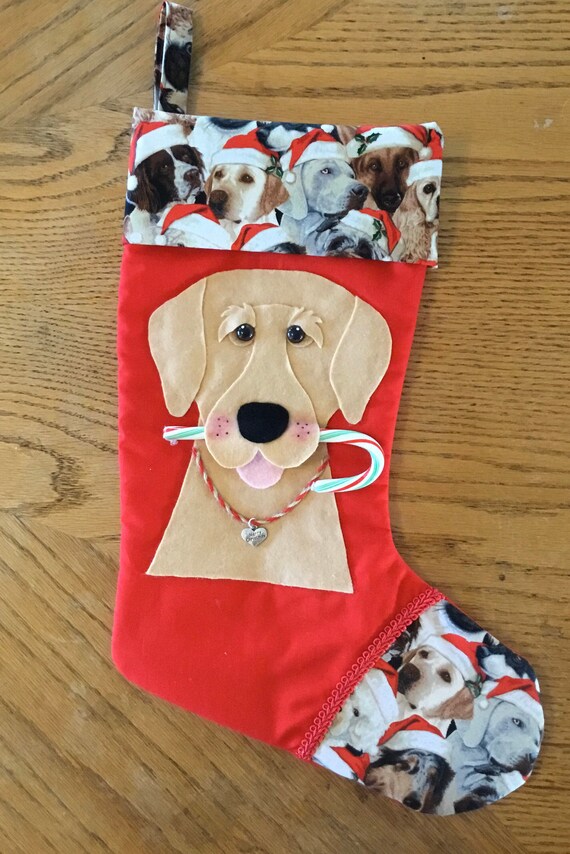 yellow lab christmas