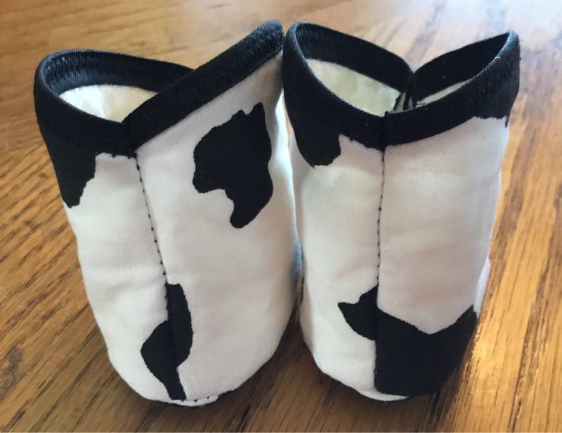 Infant Baby Cow Print Cowboy Boots Etsy