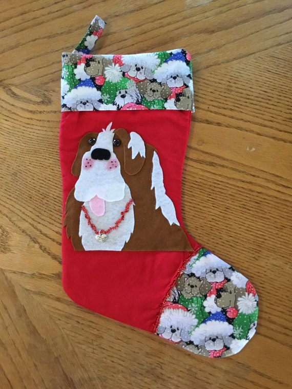 saint bernard christmas yard decoration