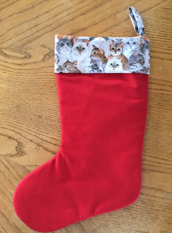 Ragdoll Cat #1 Christmas stocking