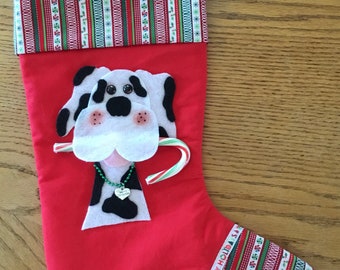 Dalmatian #1 Christmas stocking