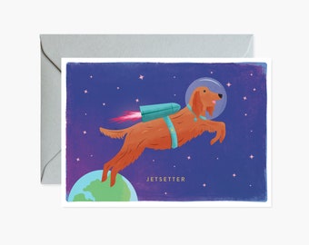 Jetsetter Travel Greeting Card