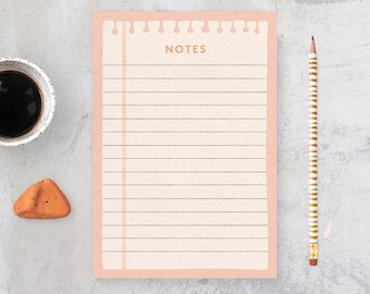 Spiral Page Lined Notepad