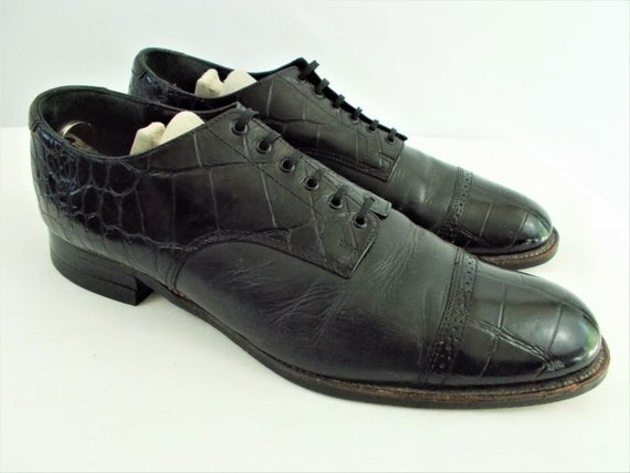 Stacy adams mens black dress shoes Clearance