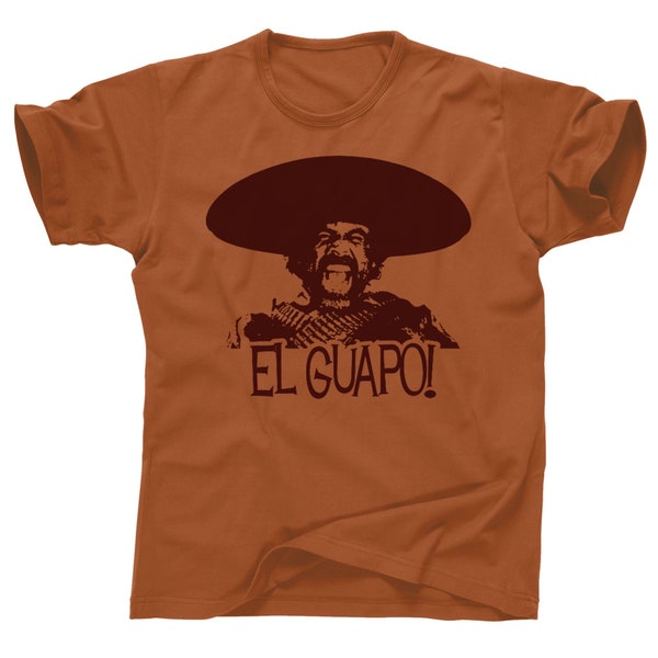 Les 3 Trois Amigos El Guapo Bad Hombre Chevy Chase Steve Martin Short Lucky Day Dusty Bottoms Ned Nederlander Tequila film tee-shirt