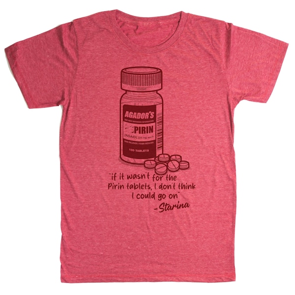 Der Vogelkäfig Starina, wenn es nicht für die Pirin-Tabletten wäre, glaube ich nicht, ich könnte auf Armand Agador Pride Month gehen Gay 90er Neunziger Jahre T-Shirt