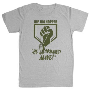 Predator 1987 RIP Jim Hopper Dog Tags Green Berets Out Of Fort Bragg Run Go Get To Da Choppa Dillon You Son Of A Blaine Movie Tee T Shirt