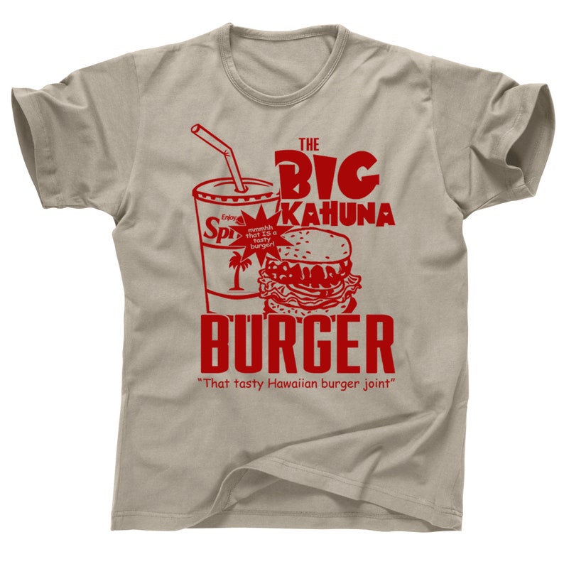 Pulp Fiction 2 unter der Leitung von Quentin Tarantino Michael Jackson Jules Winnfield John Travolta Vincent Vega das Big Kahuna Burger Herren T-Shirt Big Kahuna Sand