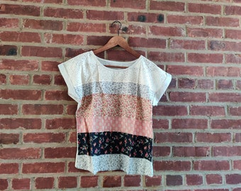 Floral Lace Blouse One Size
